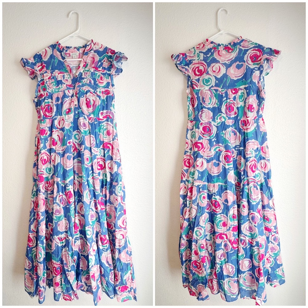 Sundance June Rose Maxi Dress NWT in Rose Print Small - Picture 3 of 11